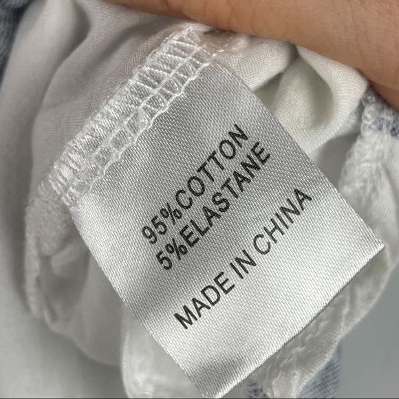 LF Seek the Label Off-the-Shoulder Striped Ruffle Belted Romper Boho Retro S - Picture 7 of 9